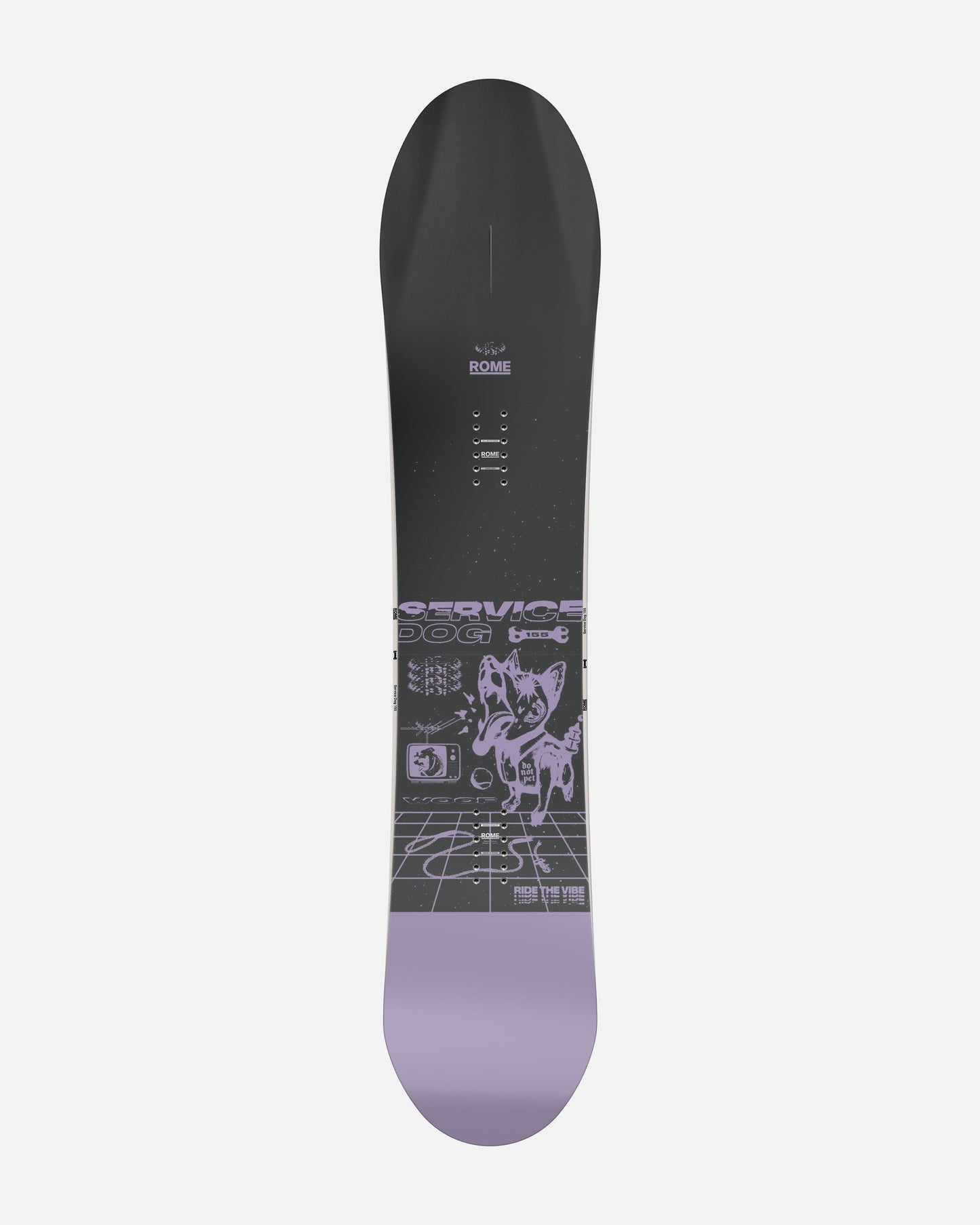 Service Dog Snowboard