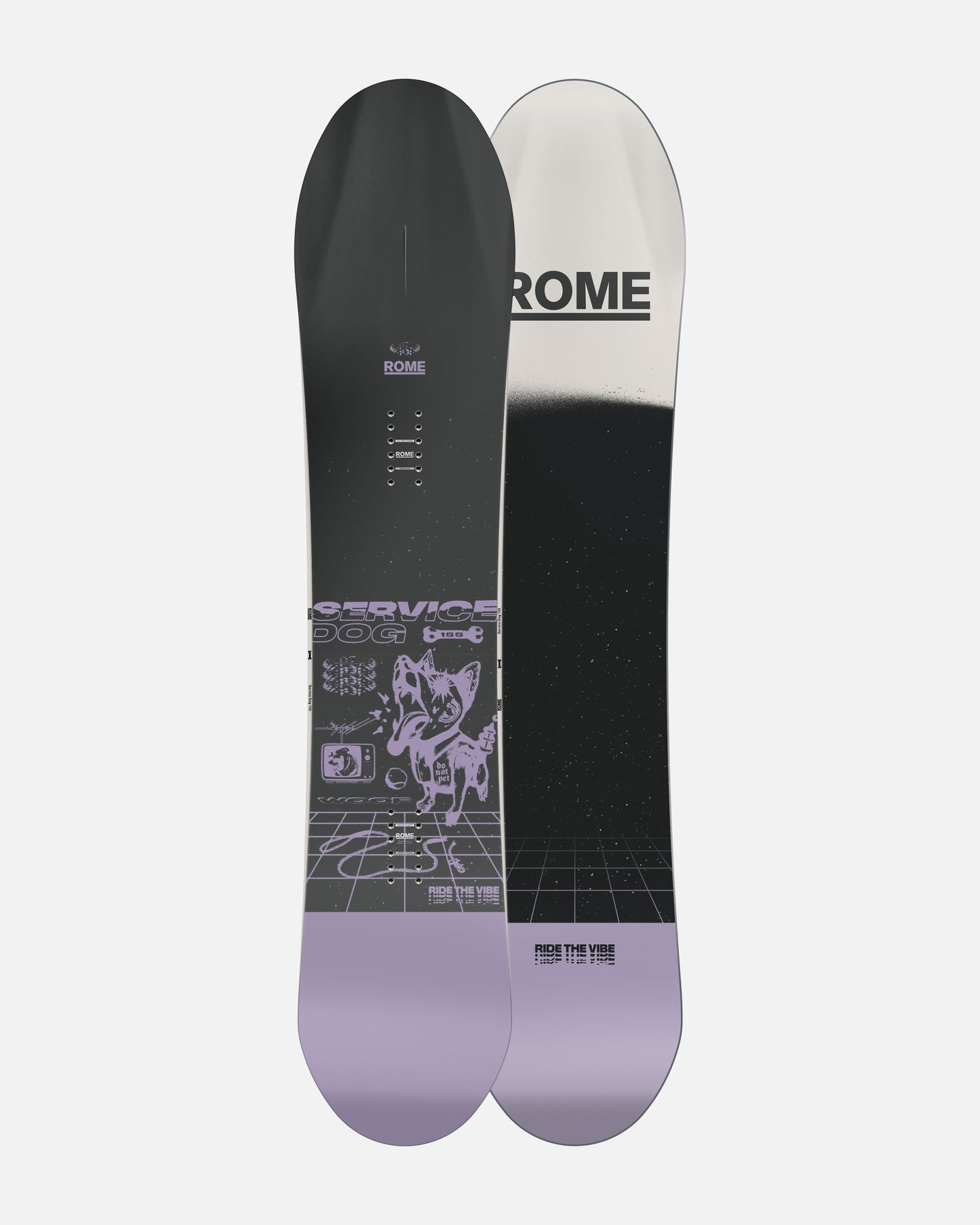 Service Dog Snowboard
