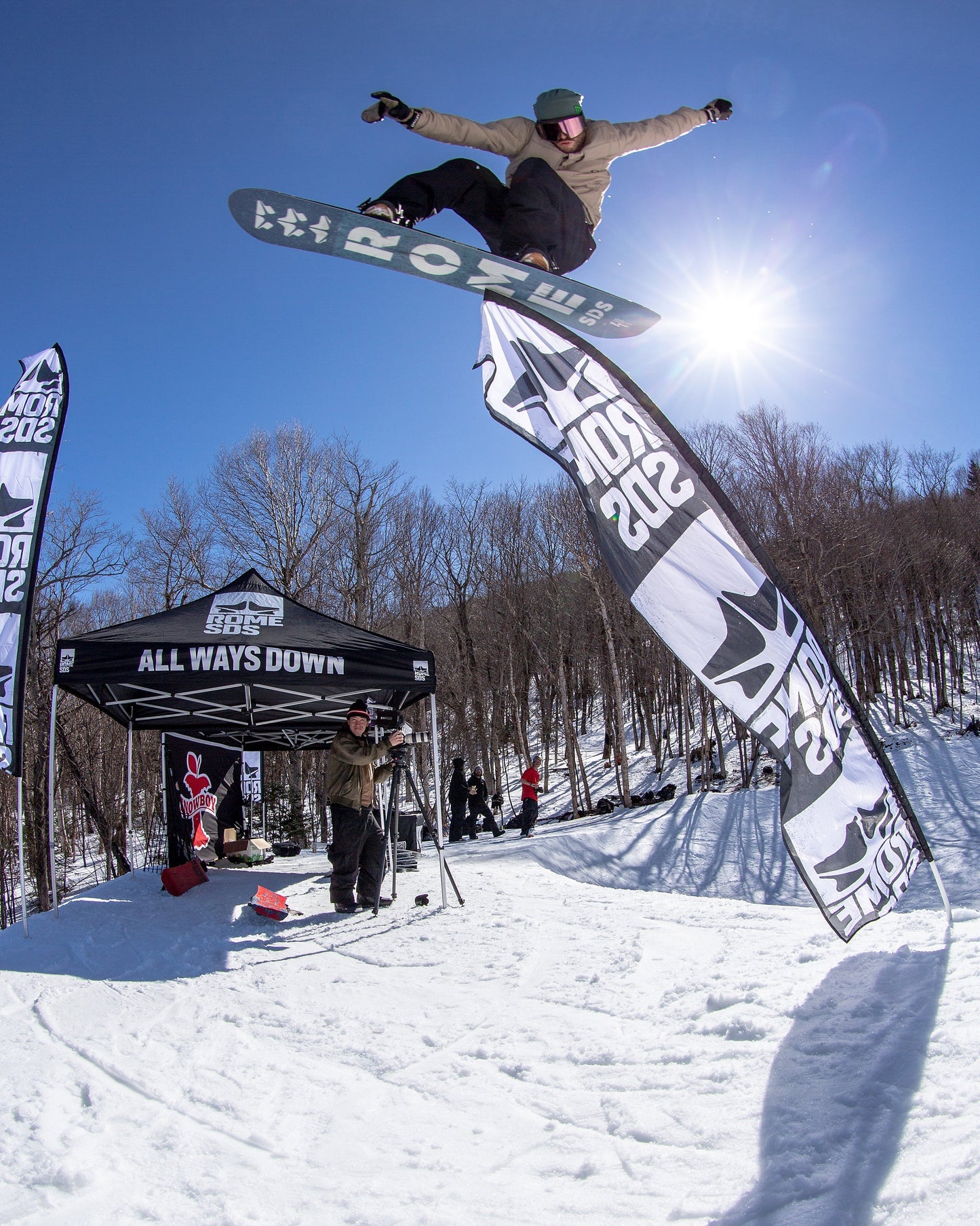 stale crewzer 2023 action shot air over flagpole