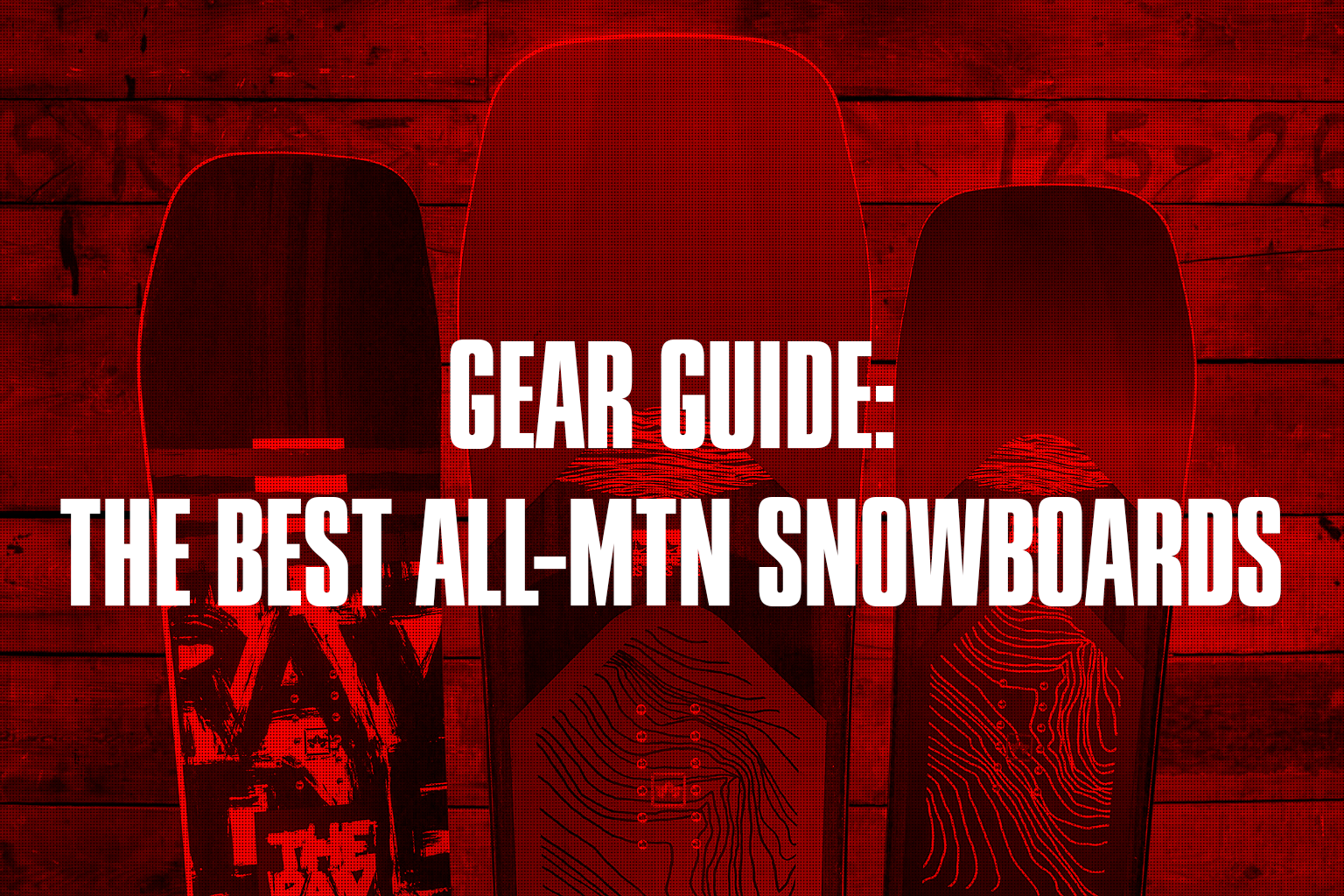 The Best All Mountain Snowboards