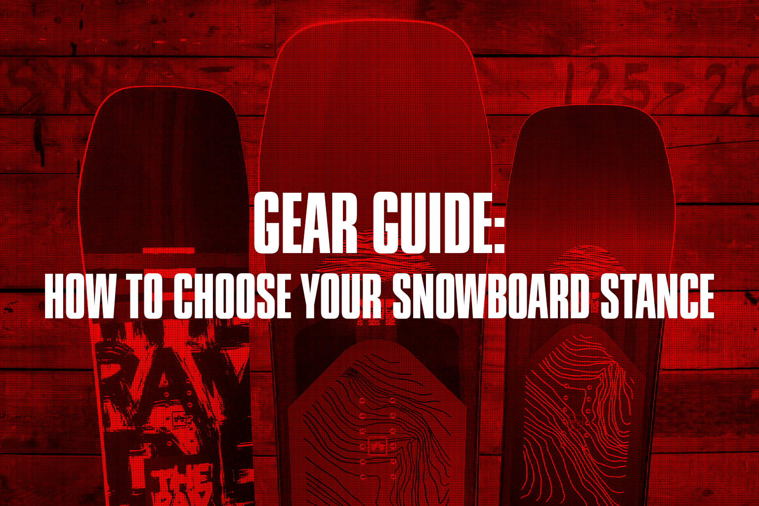 How to Choose Your Snowboard Stance