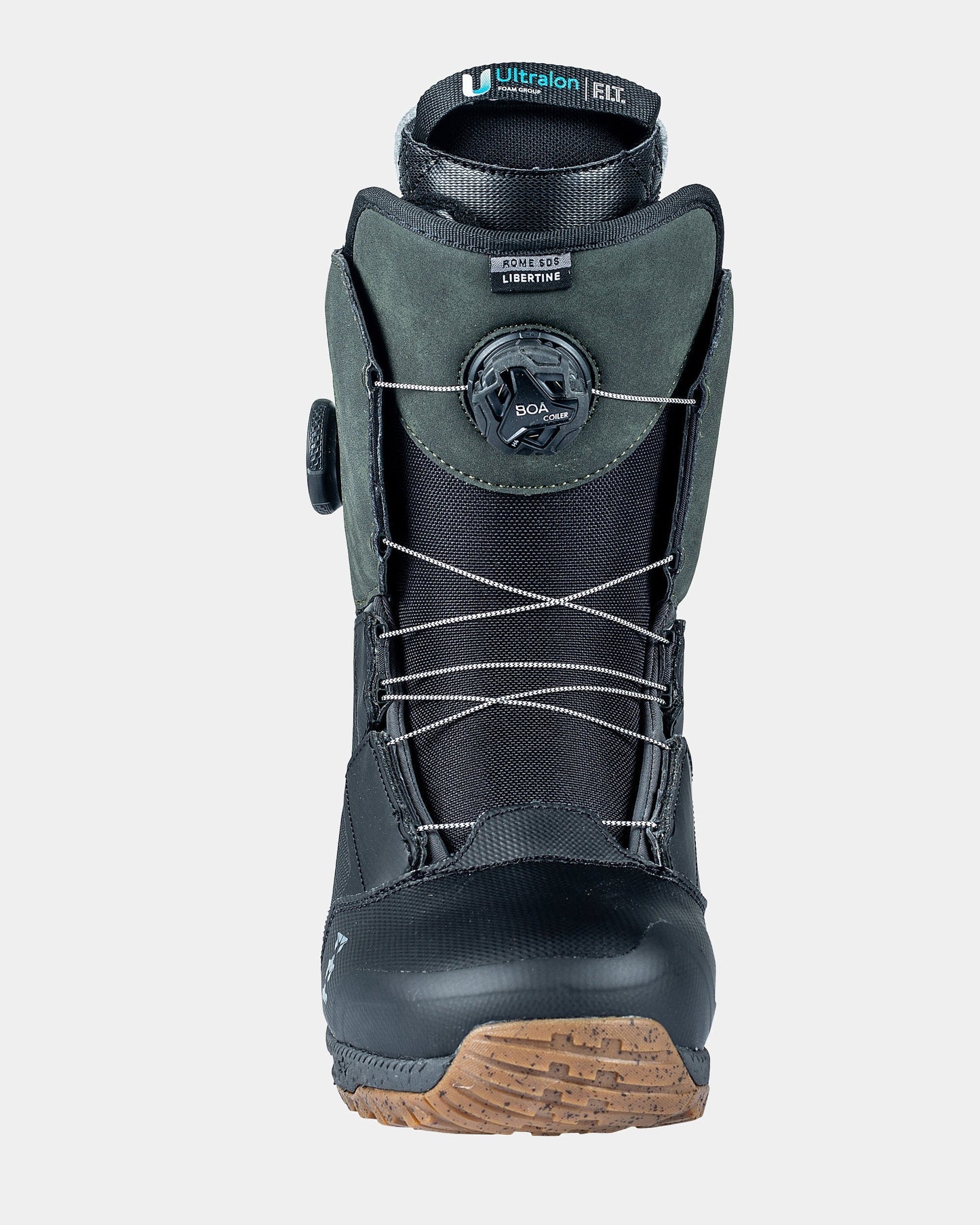 rome snowboards boots libertine boa olive 2023-2024 4