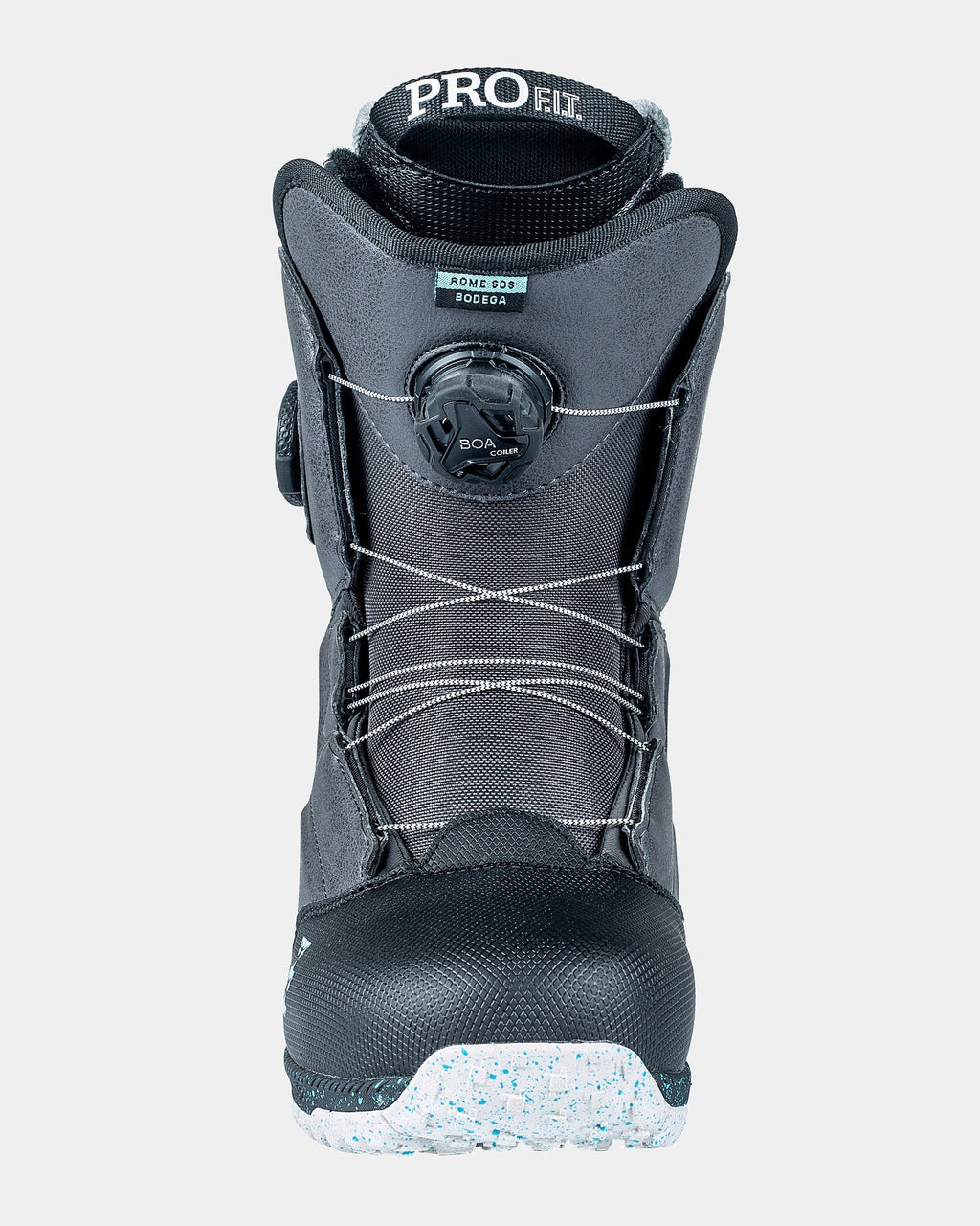 rome snowboards boots womens bodega boa black 2023-2024 4