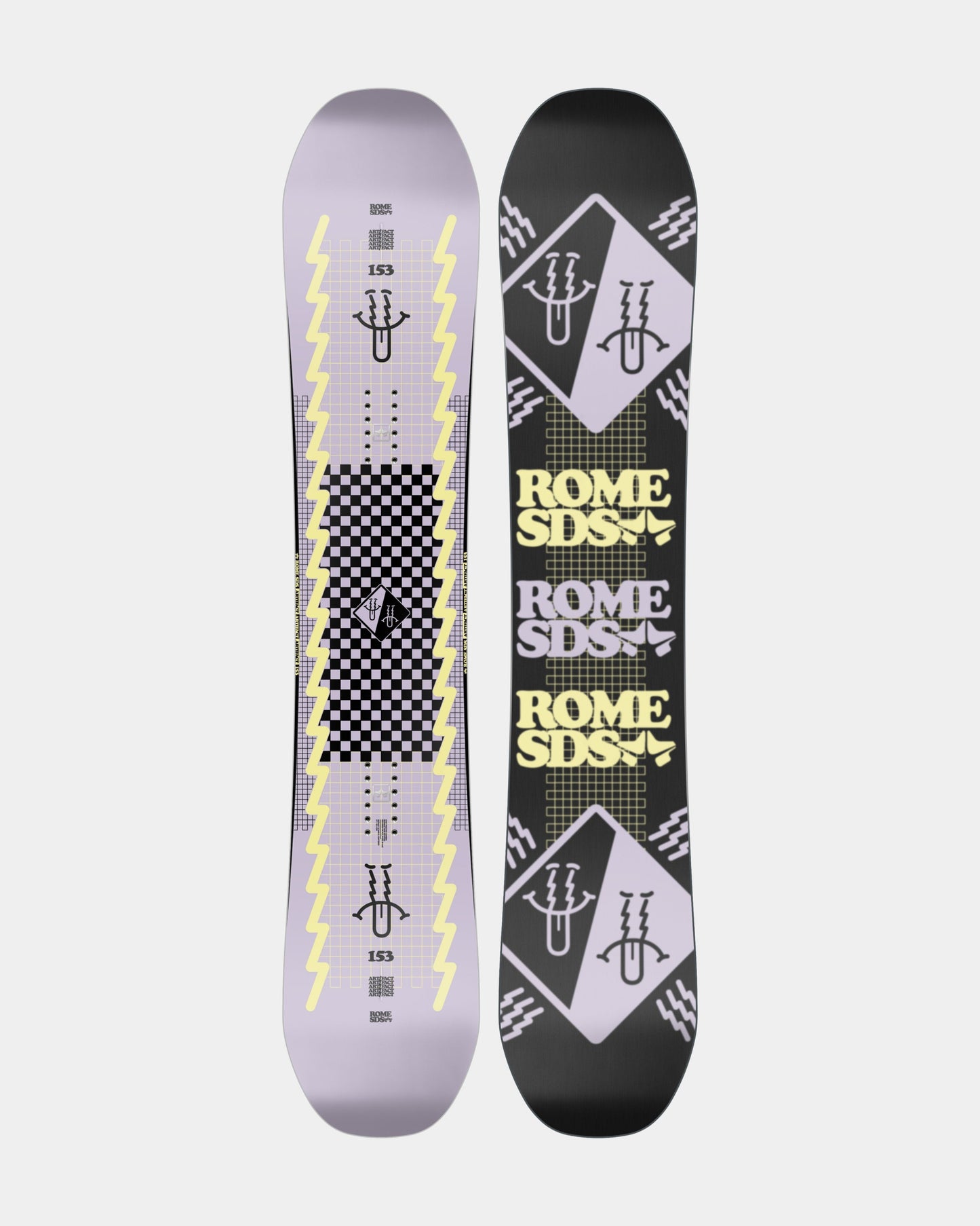 rome snowboards artifact 2023-2024 1