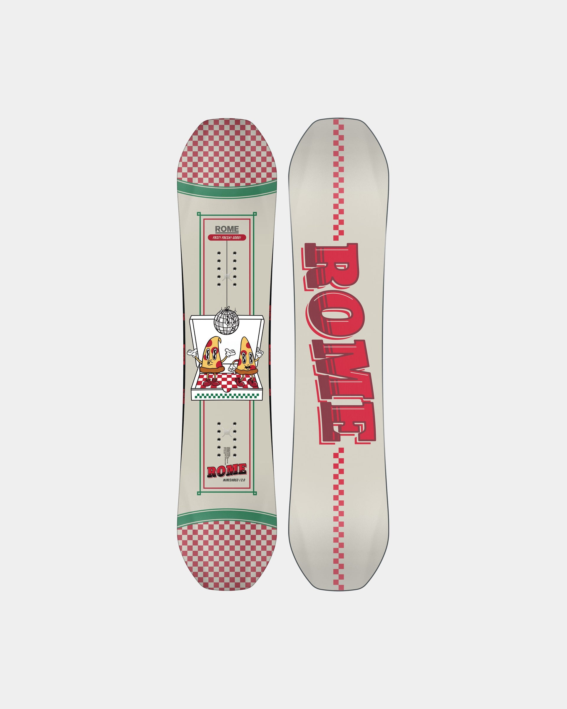 12 months shred rome snowboards Minishred 2025