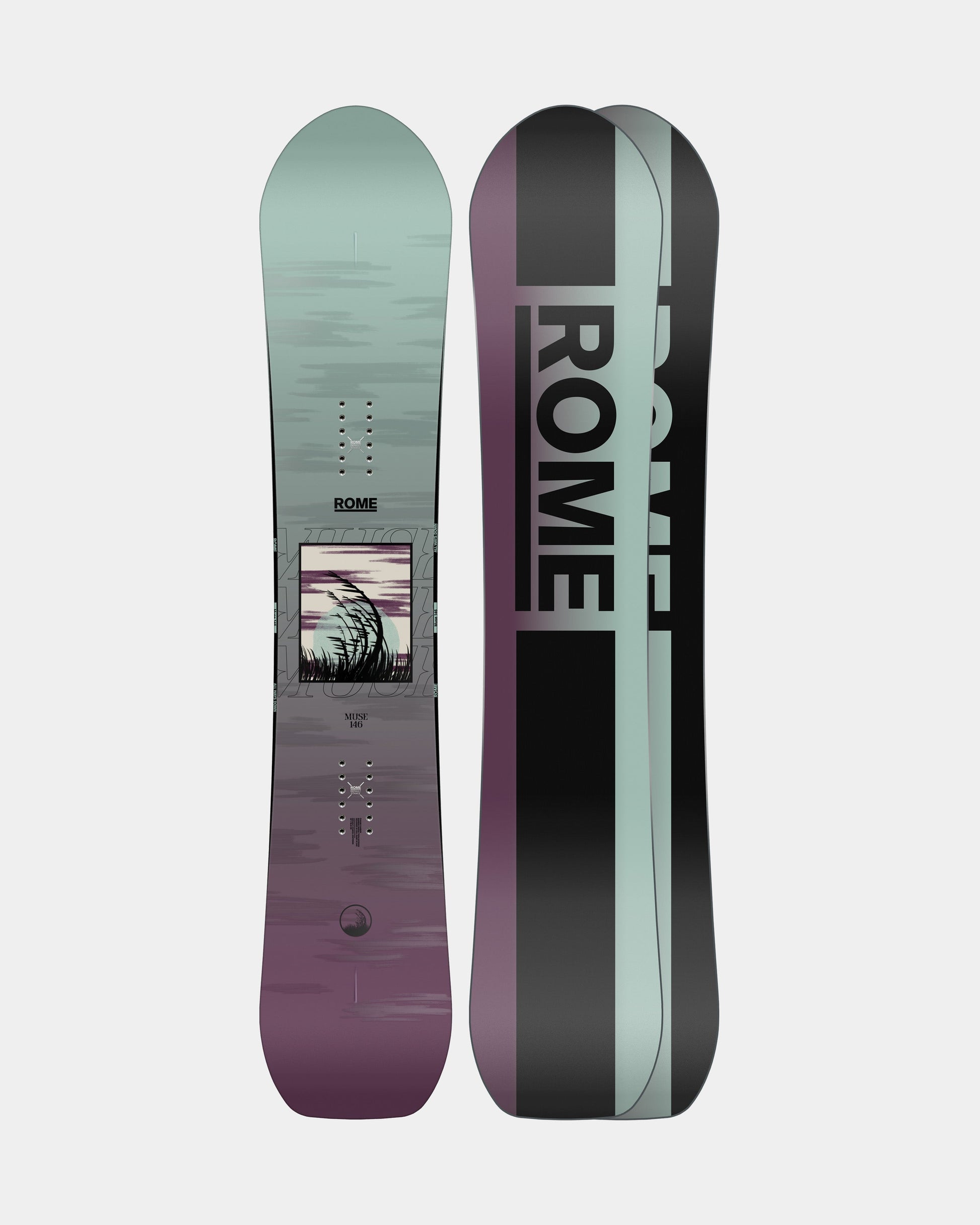 rome canada snowboard Muse 2025