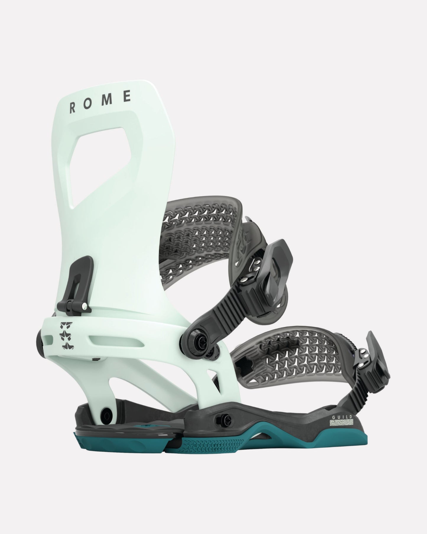 rome snowboards bindings guild aqua 2023-2024 1