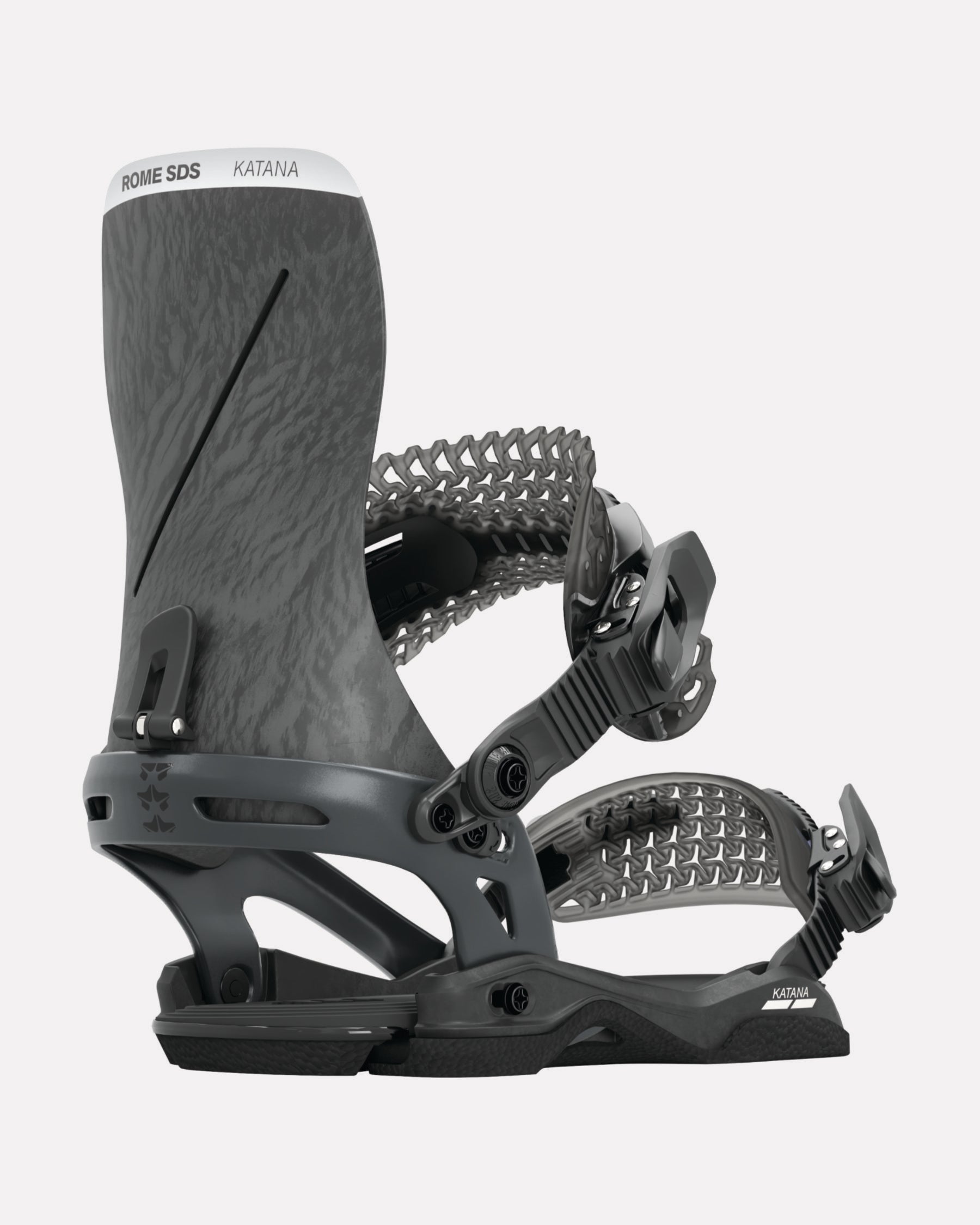 rome snowboards bindings katana black 2023-2024 1