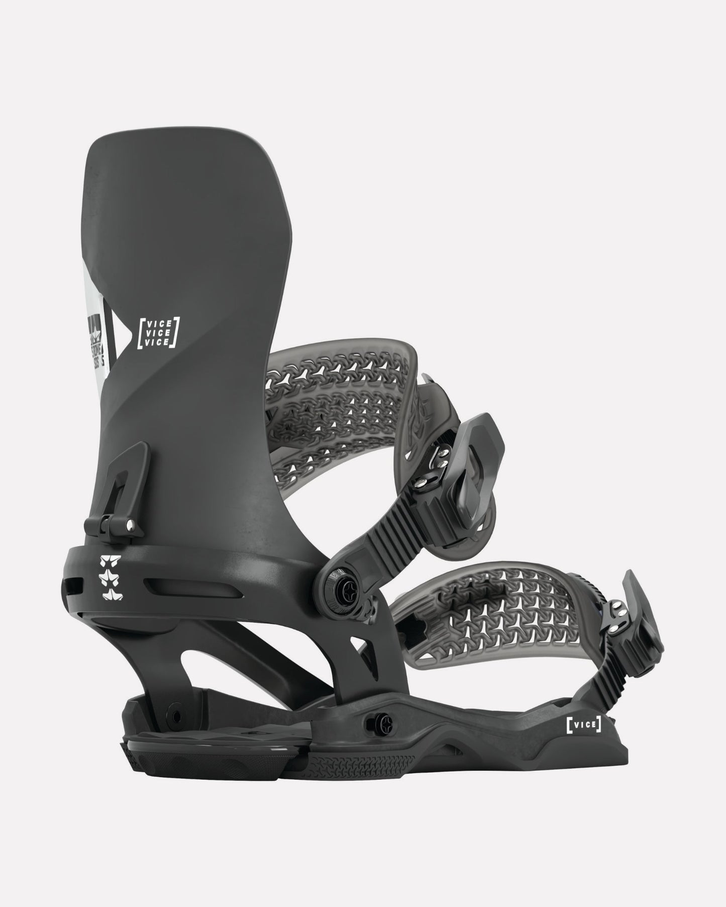 rome snowboards bindings vice black 2023-2024 1