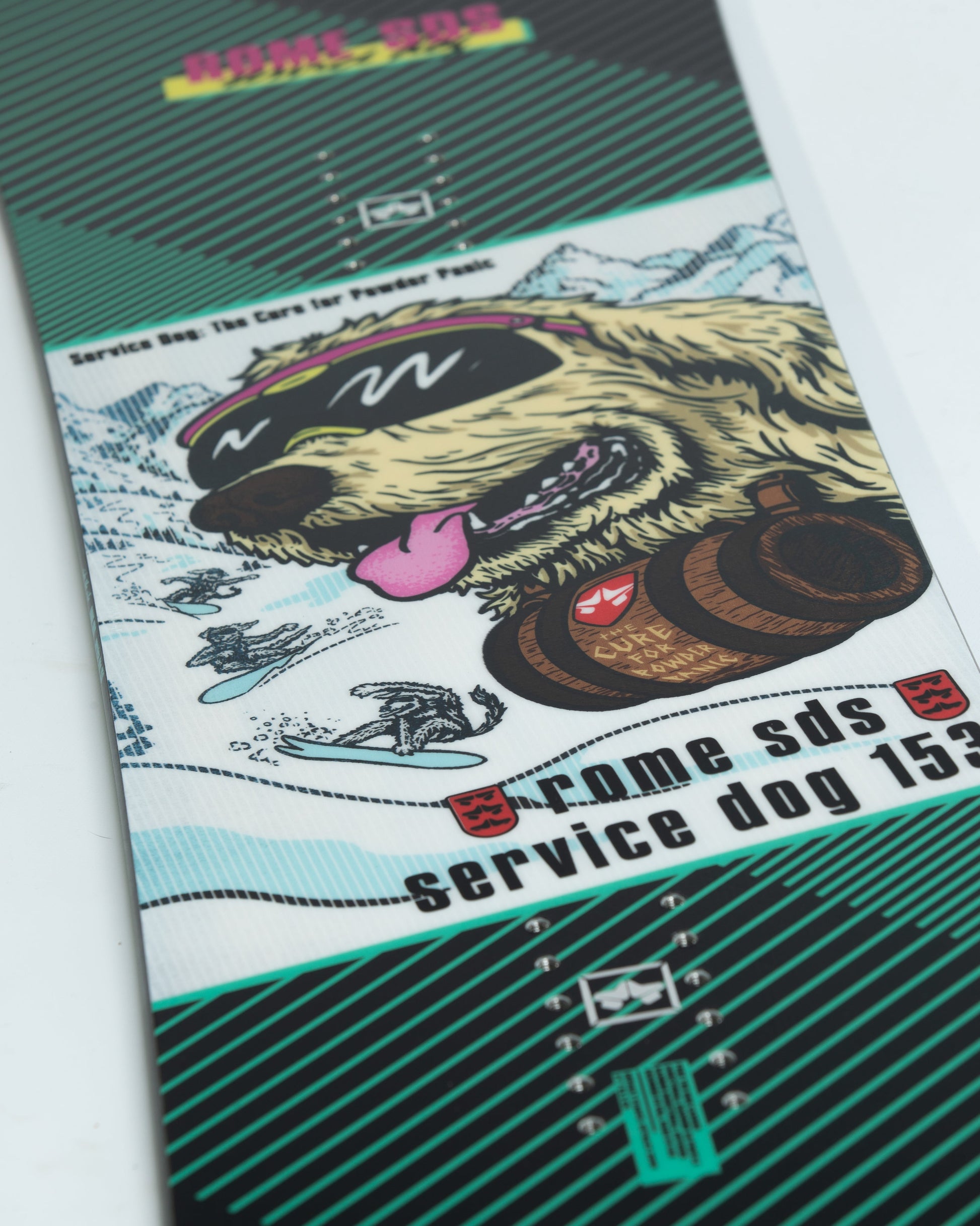 rome service dog 2024 2023-204 rome snowboards product image