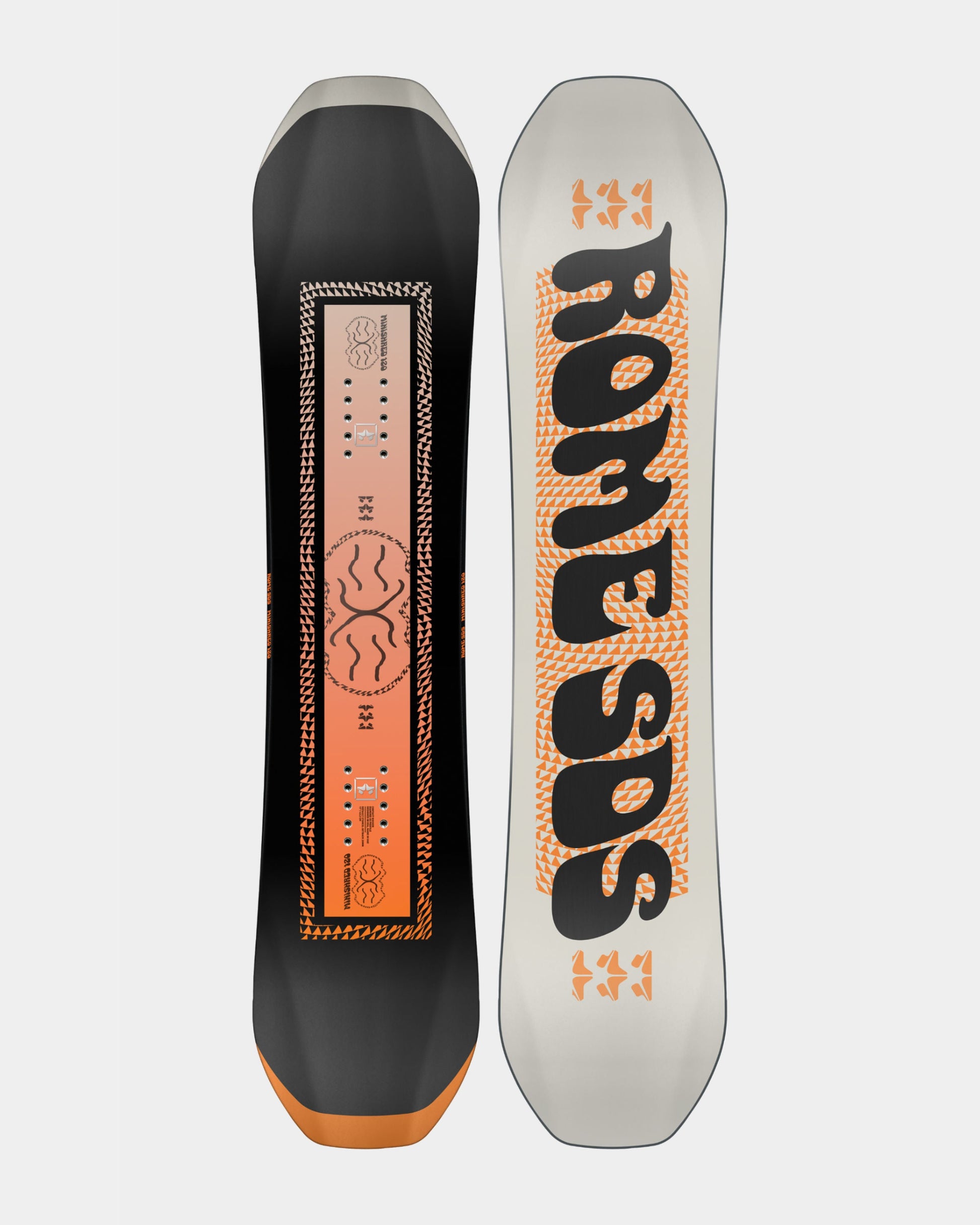 Rome Minishred 2022-2023 product photo from the front cover shot in the studio