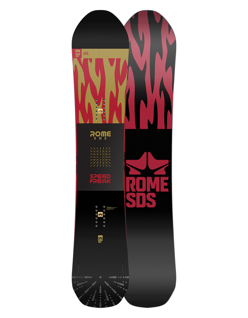 Rome speed freak snowboard 2020 - 2021 by rome snowboards