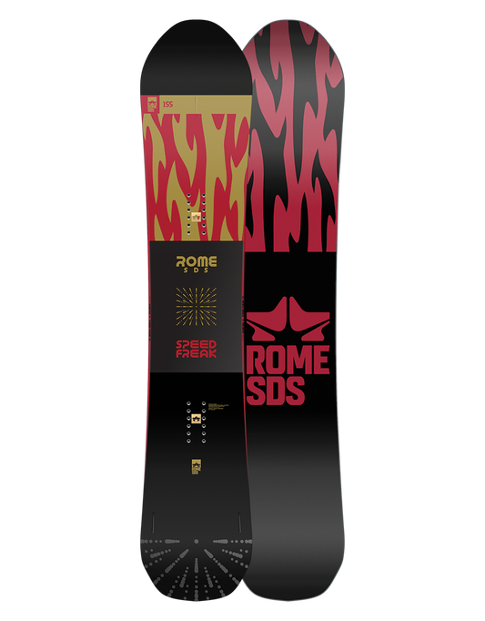 Rome speed freak snowboard 2020 - 2021 by rome snowboards