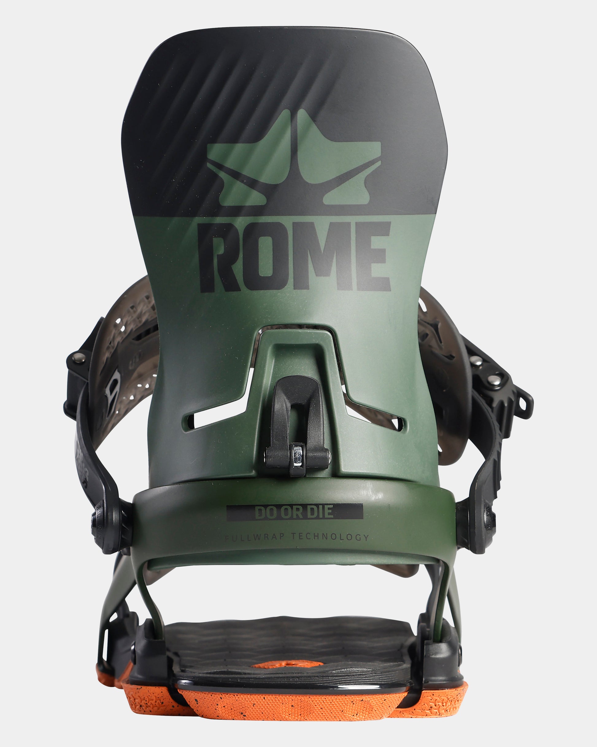 Rome dod 2022 rome sds bindings product photo from the back cover shot in the studio color hunter green