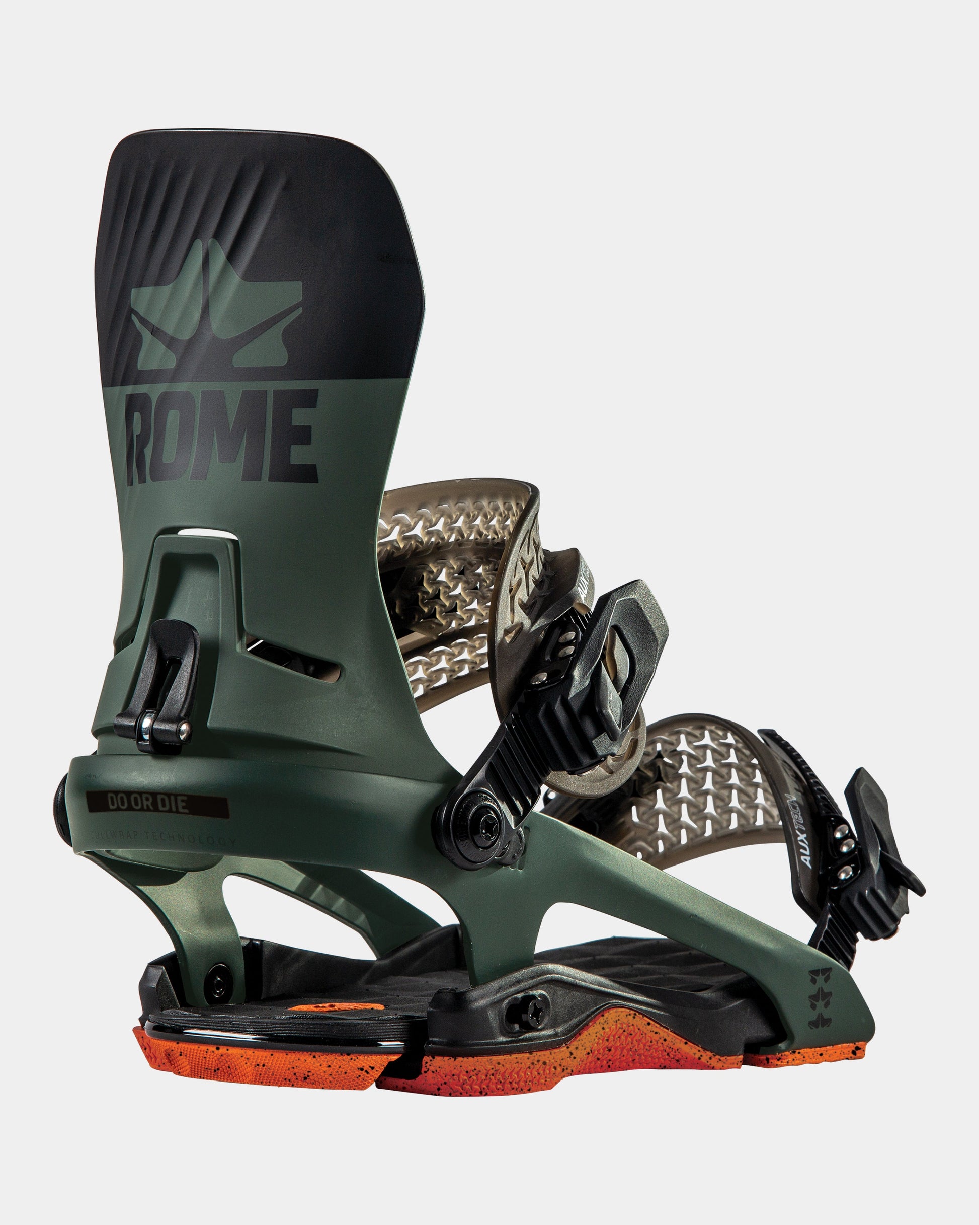 Rome dod 2023 rome bindings product photo from the back cover shot in the studio color hunter green