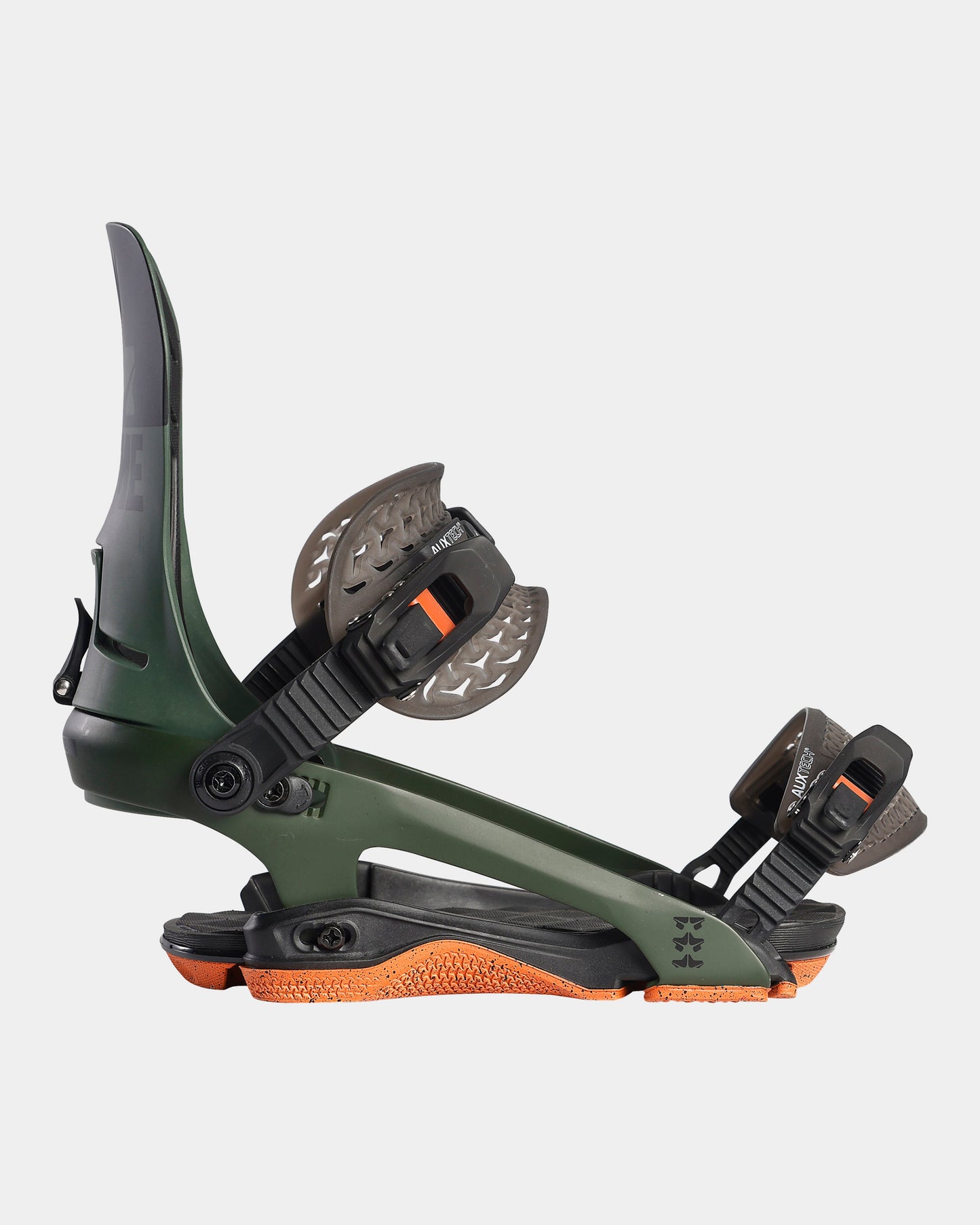 Rome dod 2023 rome sds bindings product photo from the side cover shot in the studio color hunter green