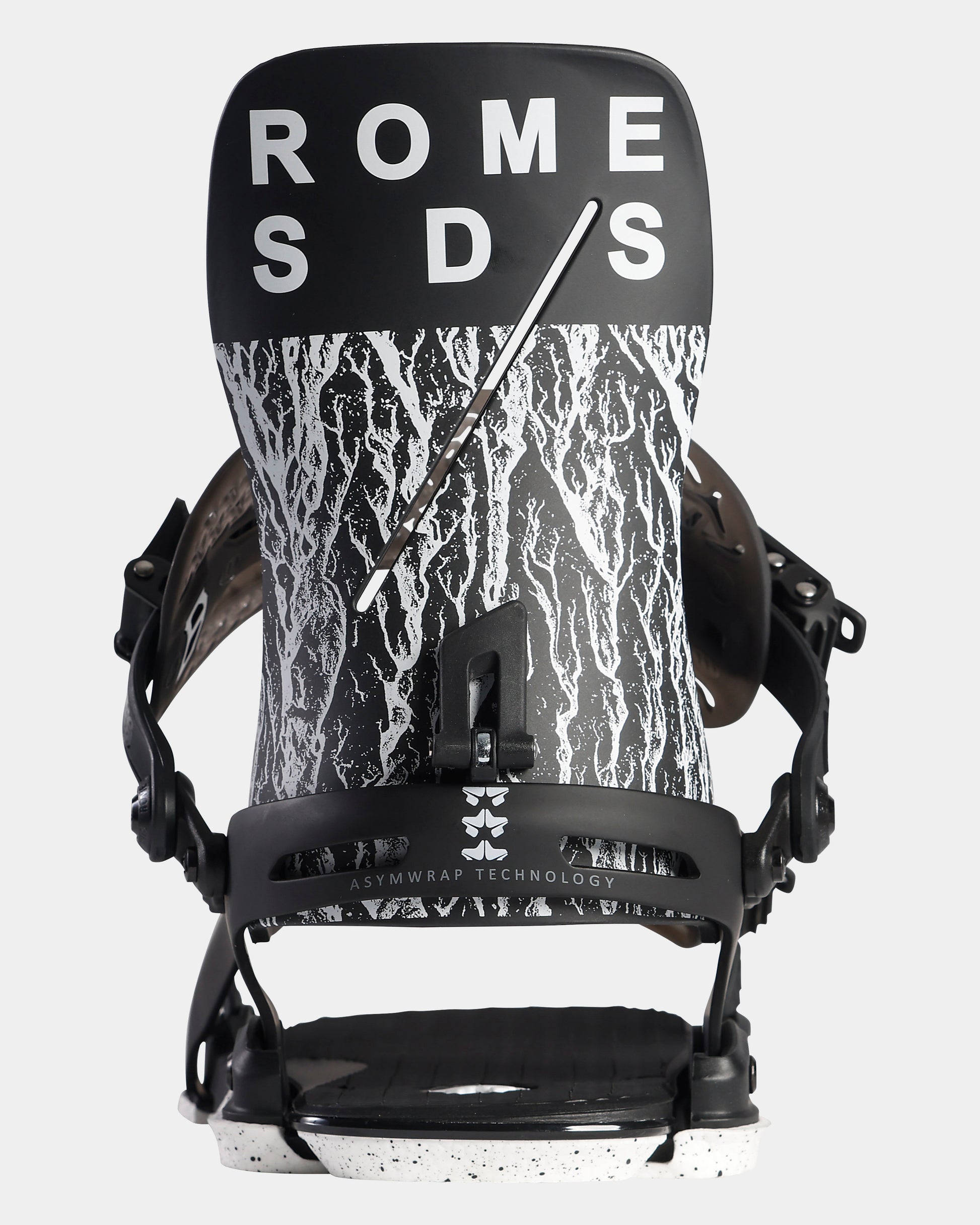 rome katana black white distortion 2022 product photo straight back view shot in studio